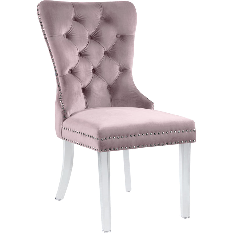 Meridian Miley Dining Chair 746Pink-C IMAGE 1