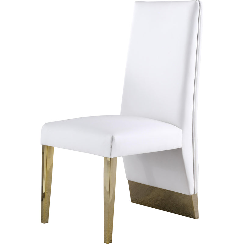 Meridian Porsha Dining Chair 749White-C IMAGE 1