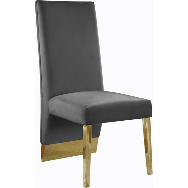 Meridian Porsha Dining Chair 755Grey-C IMAGE 1