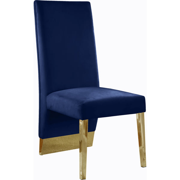 Meridian Porsha Dining Chair 755Navy-C IMAGE 1