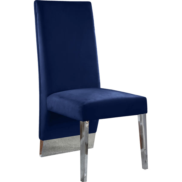 Meridian Porsha Dining Chair 756Navy-C IMAGE 1