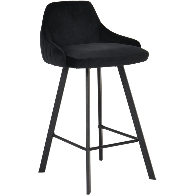 Meridian Viviene Counter Height Stool 761Black IMAGE 1