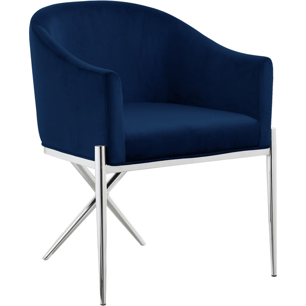 Meridian Xavier Dining Chair 762Navy-C IMAGE 1