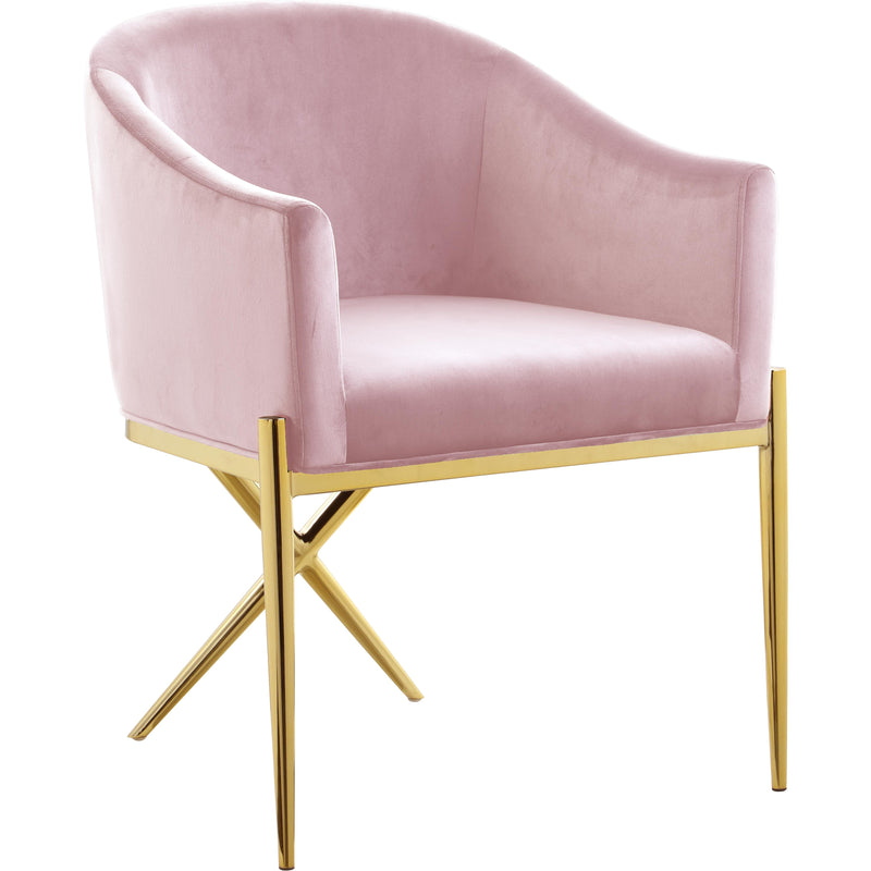 Meridian Xavier Dining Chair 763Pink-C IMAGE 1