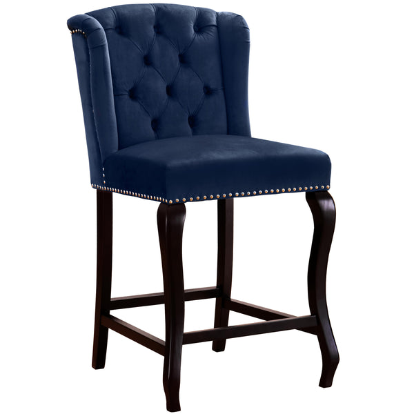 Meridian Suri Counter Height Stool 773Navy-C IMAGE 1