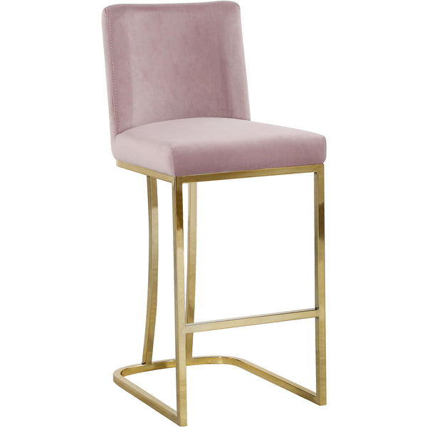 Meridian Heidi Counter Height Stool 777Pink-C IMAGE 1