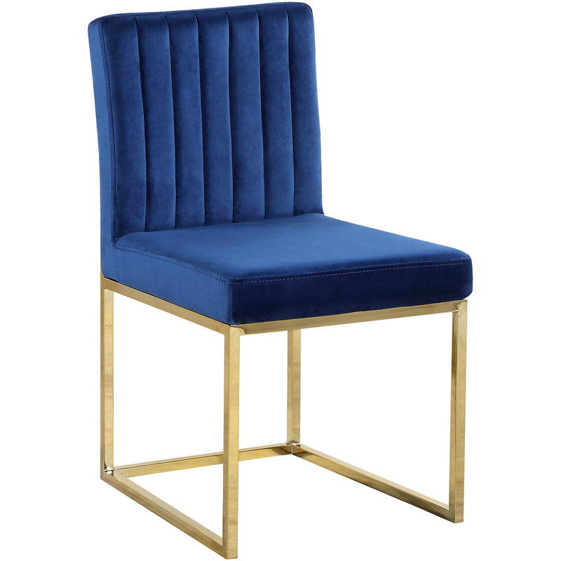 Meridian Giselle Dining Chair 778Navy-C IMAGE 1