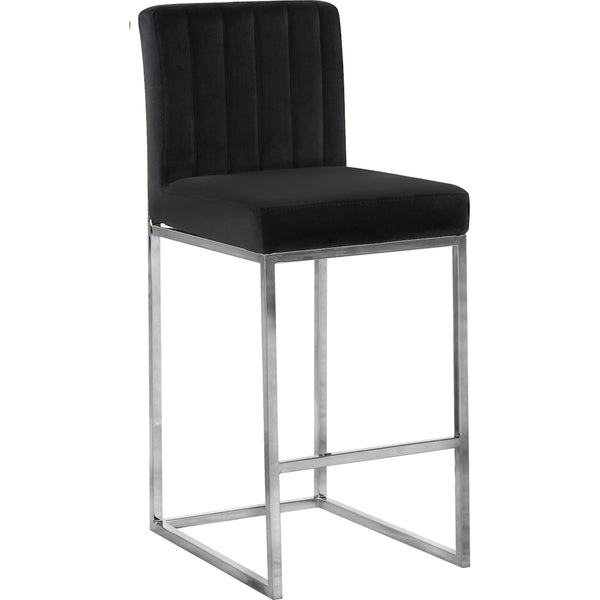 Meridian Giselle Counter Height Stool 782Black-C IMAGE 1