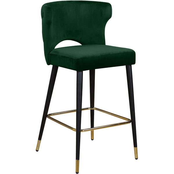 Meridian Kelly Counter Height Stool 791Green-C IMAGE 1