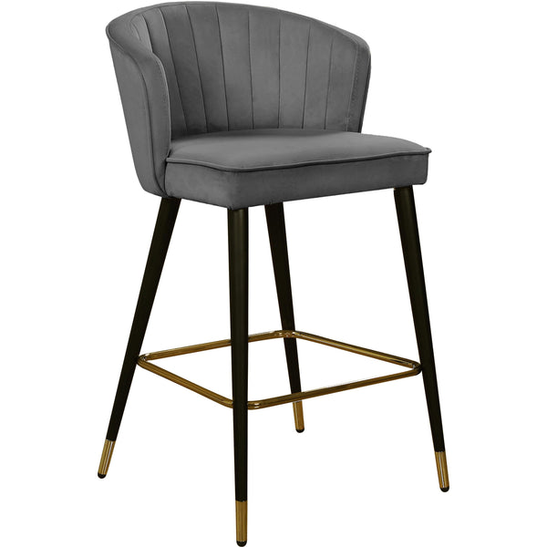 Meridian Cassie Counter Height Stool 793Grey-C IMAGE 1