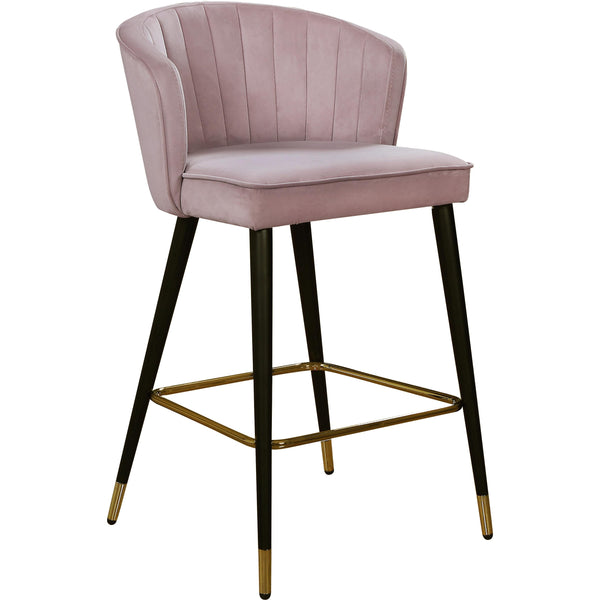 Meridian Cassie Counter Height Stool 793Pink-C IMAGE 1