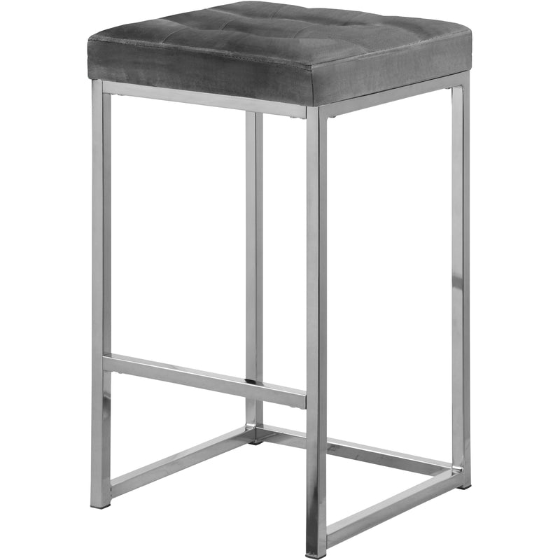 Meridian Nicola Counter Height Stool 904Grey-C IMAGE 1