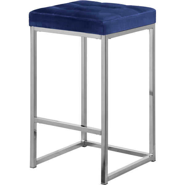 Meridian Nicola Counter Height Stool 904Navy-C IMAGE 1