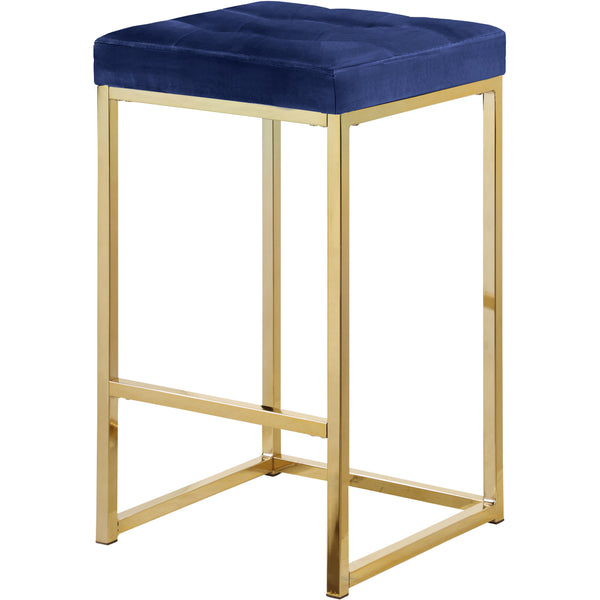 Meridian Nicola Counter Height Stool 906Navy-C IMAGE 1