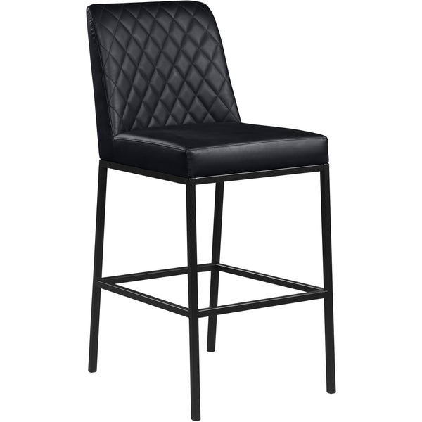 Meridian Bryce Pub Height Stool 919Black-C IMAGE 1