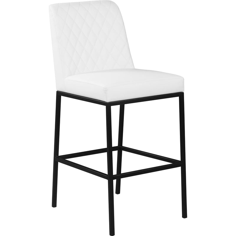 Meridian Bryce Pub Height Stool 919White-C IMAGE 1