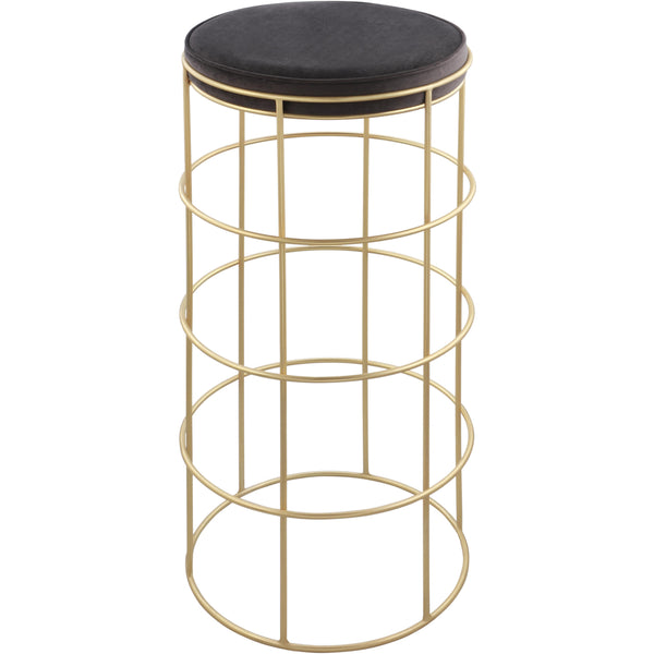 Meridian Rebar Pub Height Stool 941Grey-C IMAGE 1