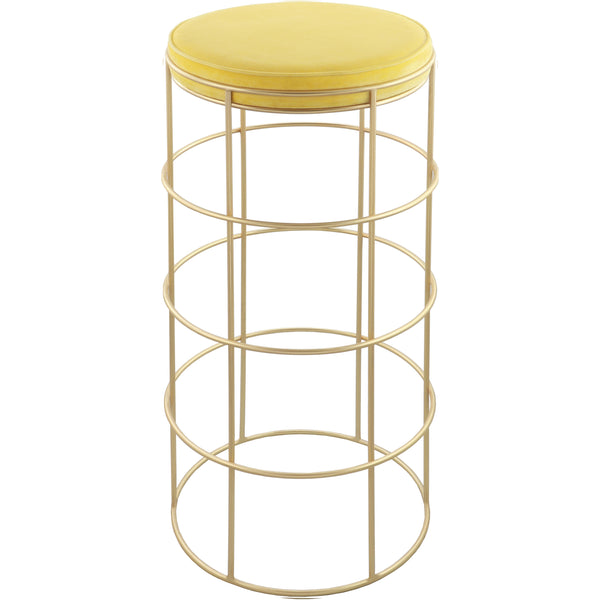 Meridian Rebar Pub Height Stool 941Yellow-C IMAGE 1