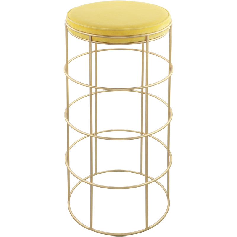 Meridian Rebar Pub Height Stool 941Yellow-C IMAGE 1