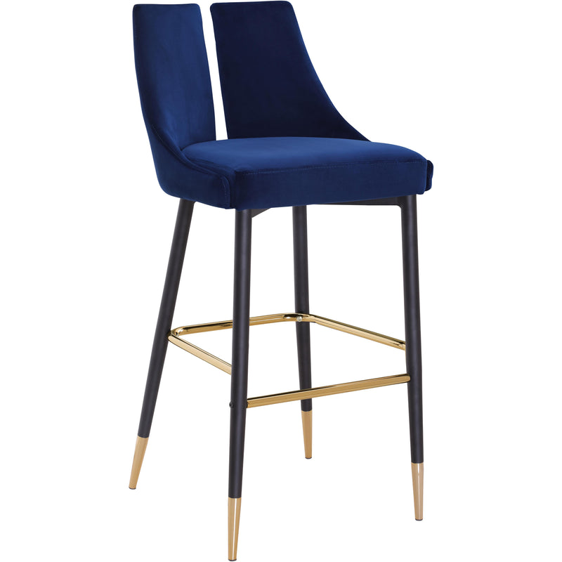 Meridian Sleek Pub Height Stool 960Navy-C IMAGE 1