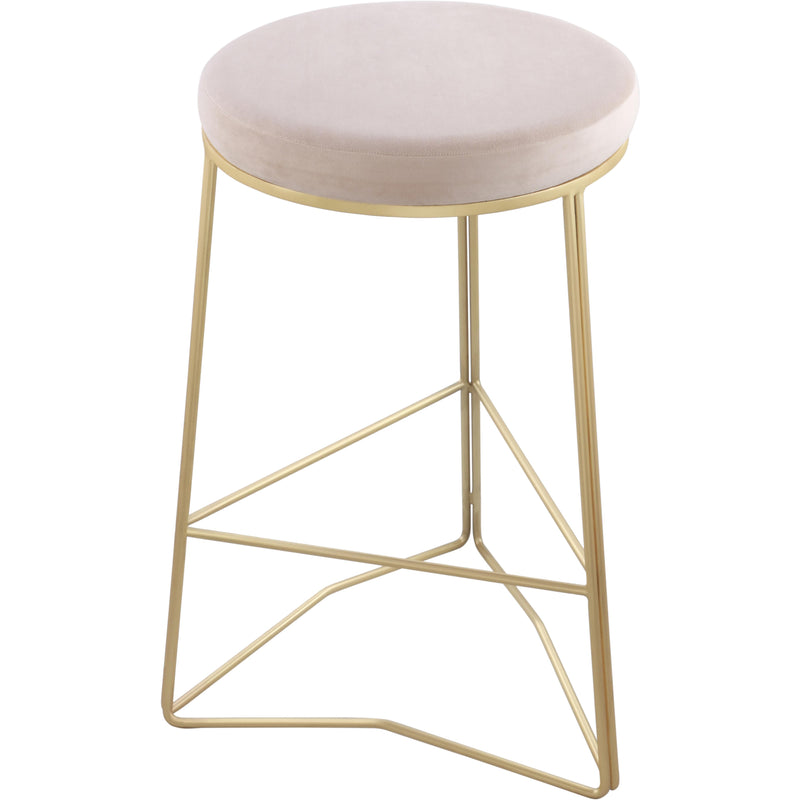 Meridian Tres Counter Height Stool 942Cream-C IMAGE 1