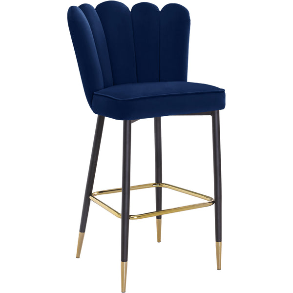 Meridian Lily Pub Height Stool 961Navy-C IMAGE 1