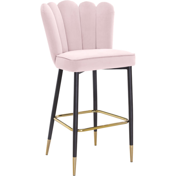 Meridian Lily Pub Height Stool 961Pink-C IMAGE 1