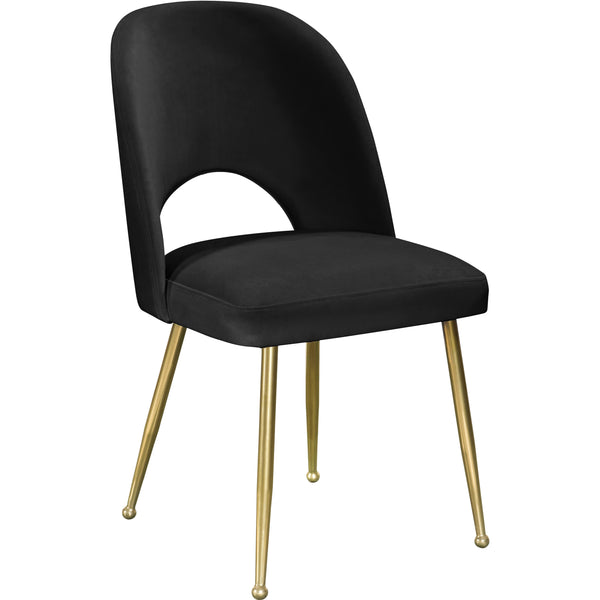 Meridian Logan Dining Chair 990Black-C IMAGE 1