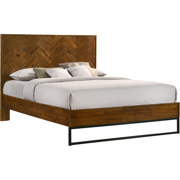 Meridian Reed King Upholstered Panel Bed Reed-K IMAGE 1