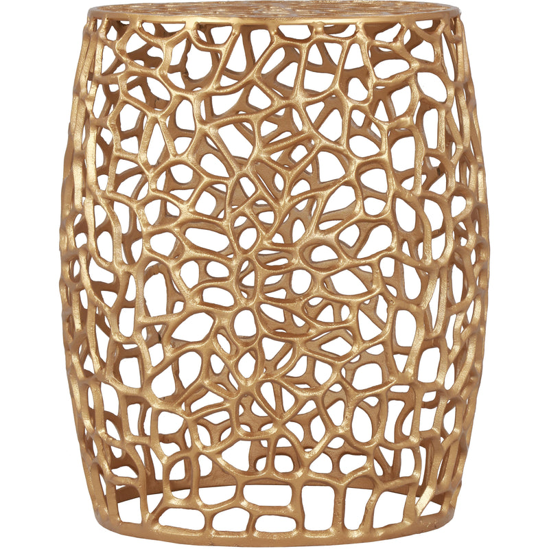 Meridian Priya End Table 224Gold-E IMAGE 1