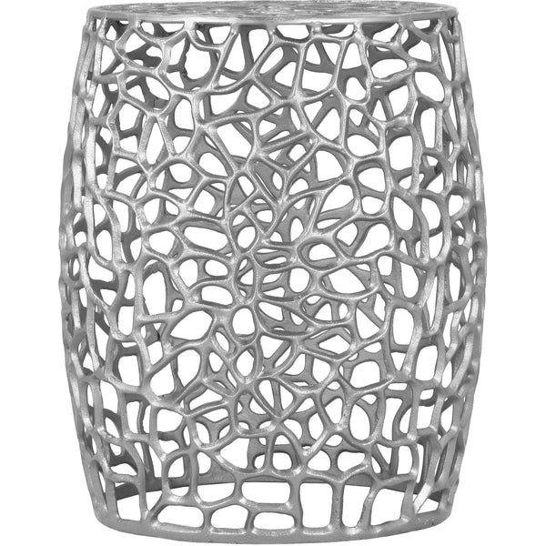 Meridian Priya End Table 224Silver-E IMAGE 1