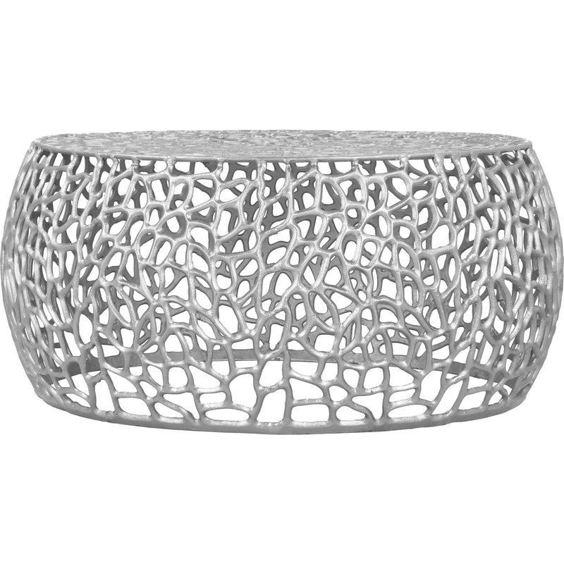 Meridian Priya Coffee Table 224Silver-C IMAGE 1