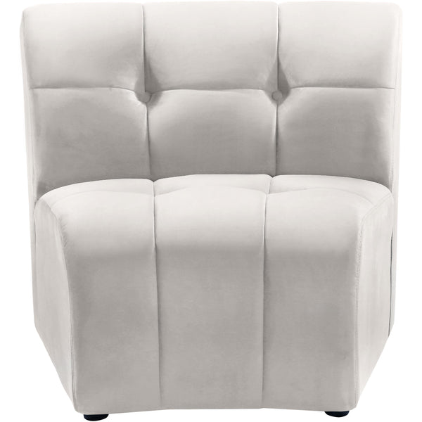 Meridian Limitless Stationary Fabric Chair 645Cream-C IMAGE 1