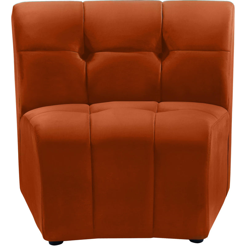 Meridian Limitless Stationary Fabric Chair 645Cognac-C IMAGE 1