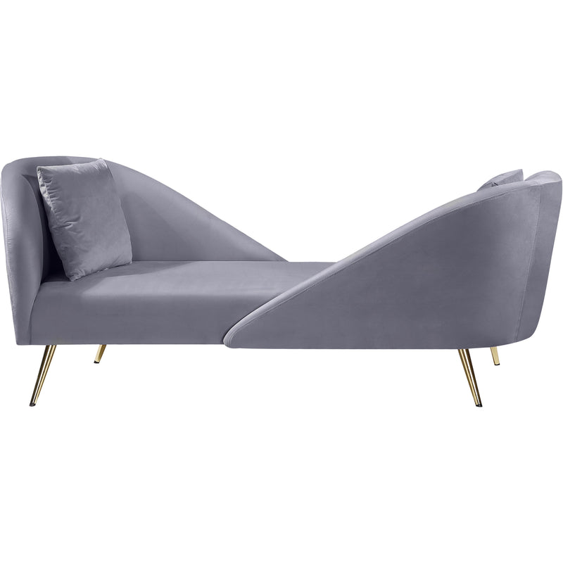 Meridian Nolan Fabric Chaise 656Grey-Chaise IMAGE 1