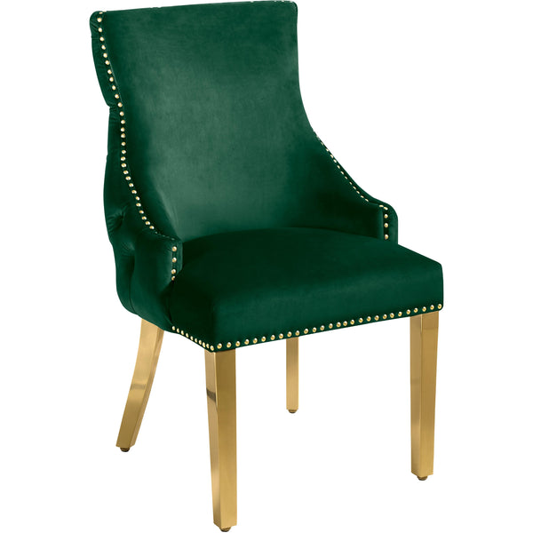 Meridian Tuft Dining Chair 730Green-C IMAGE 1