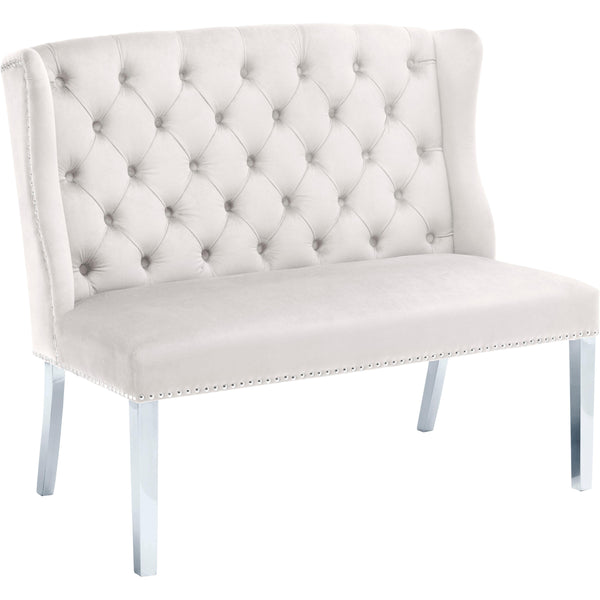 Meridian Suri Bench 810Cream IMAGE 1