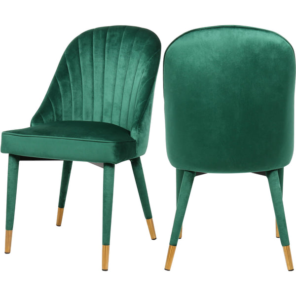 Meridian Belle Dining Chair 811Green-C IMAGE 1