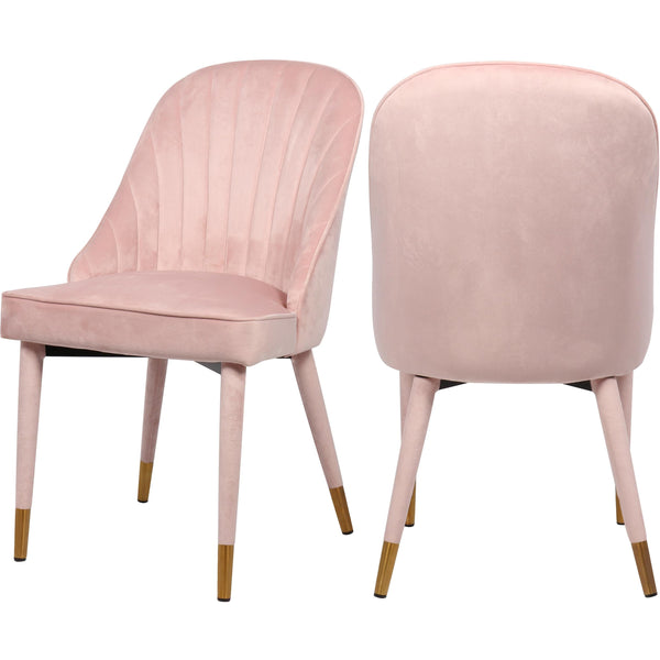 Meridian Belle Dining Chair 811Pink-C IMAGE 1