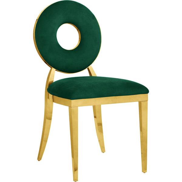 Meridian Carousel Dining Chair 858Green-C IMAGE 1