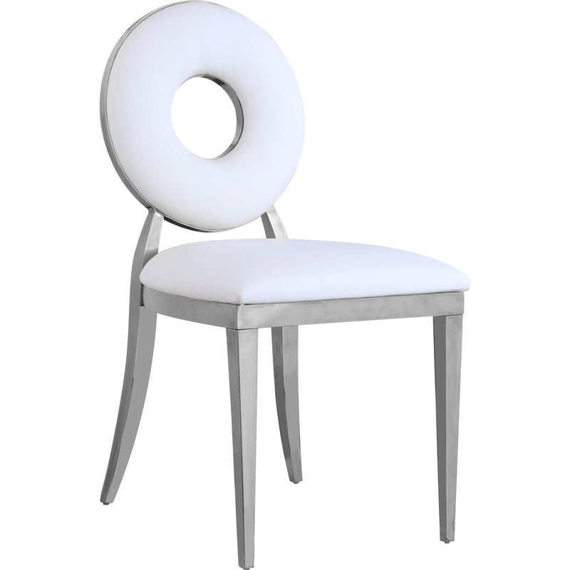 Meridian Carousel Dining Chair 859White-C IMAGE 1