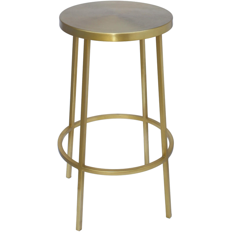 Meridian Tyson Counter Height Stool 949Gold IMAGE 1