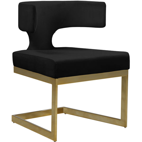 Meridian Alexandra Dining Chair 953Black-C IMAGE 1