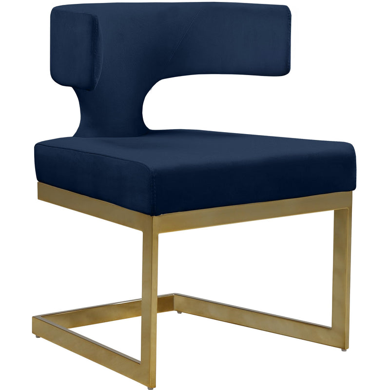 Meridian Alexandra Dining Chair 953Navy-C IMAGE 1