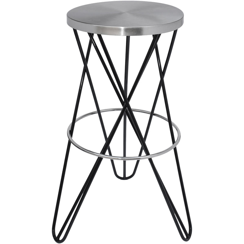 Meridian Mercury Pub Height Stool 948Black IMAGE 1