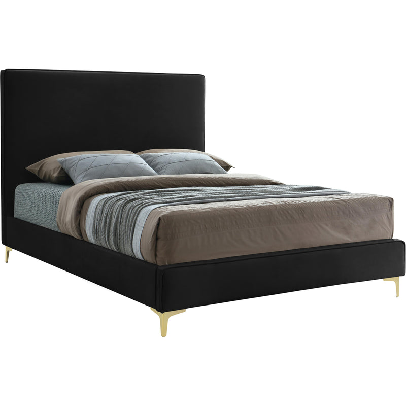 Meridian Geri King Upholstered Platform Bed GeriBlack-K IMAGE 1