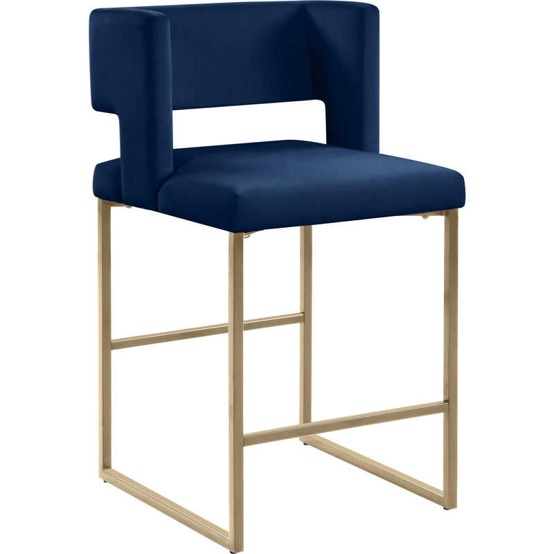 Meridian Caleb Counter Height Stool 969Navy-C IMAGE 1