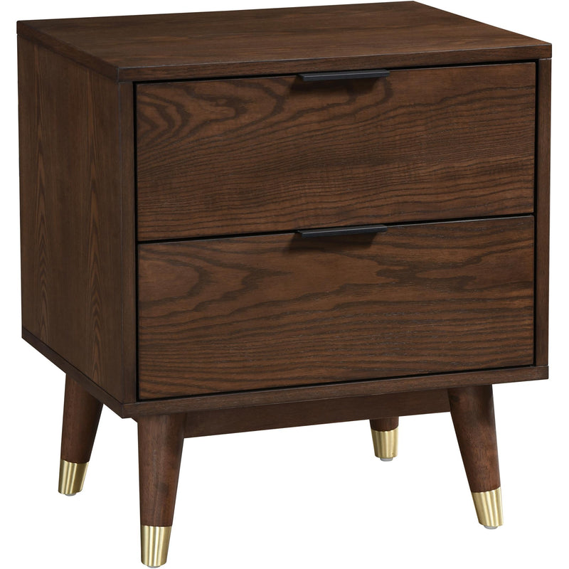 Meridian Vance 2-Drawer Nightstand Vance-NS IMAGE 1