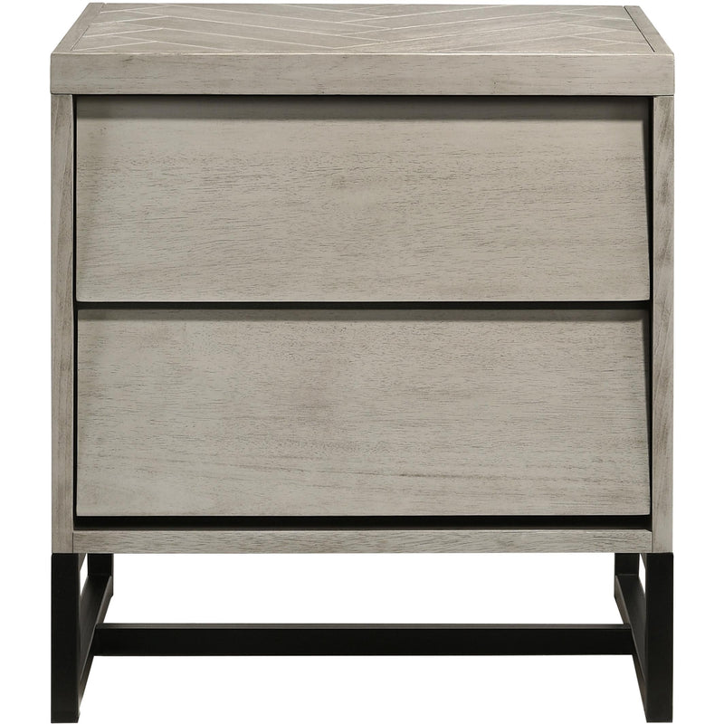 Meridian Weston 2-Drawer Nightstand Weston-NS IMAGE 1