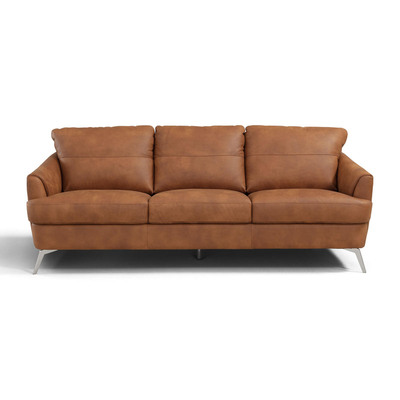 Acme Furniture Safi Stationary Fabric and Leather Look Sofa LV00216 IMAGE 2